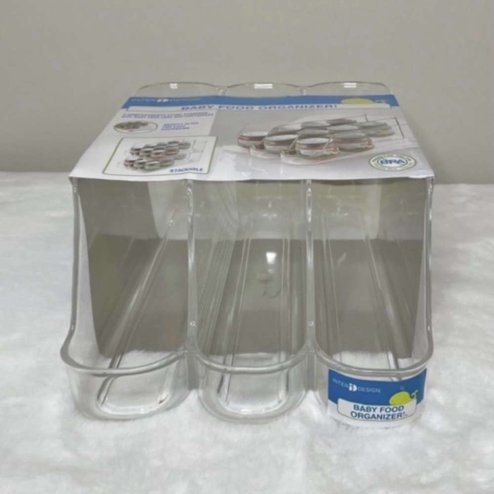 Inter Design iDesign Baby Food Jar Organizer Stackable Food Storage Container